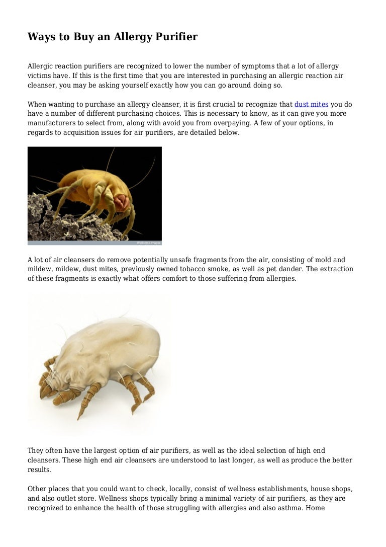 Acquired allergies: a selection of sites Acquired allergies: a selection of sites